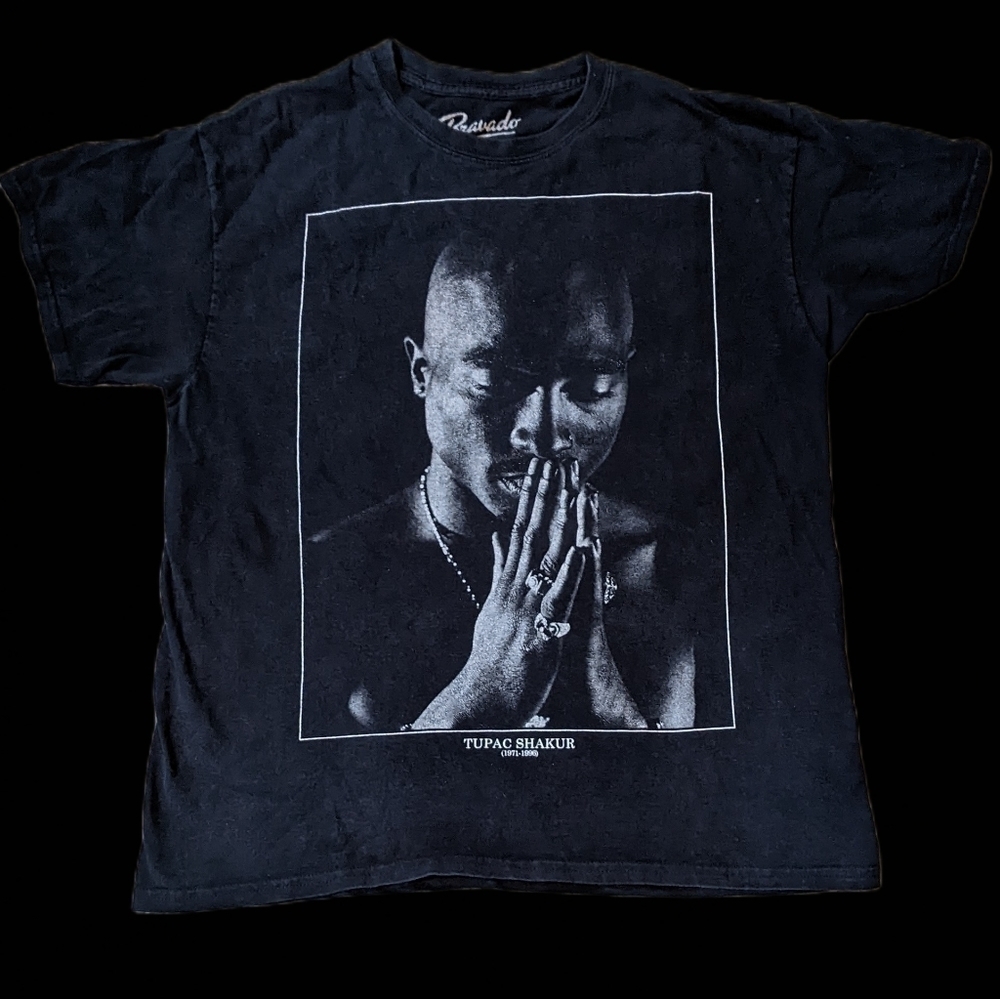 Bravado Tupac Shakur Graphic T-Shirt Large